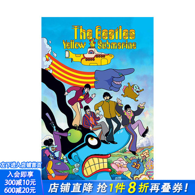 【预售】披头士：黄色潜水艇 The Beatles Yellow Submarine 原版英文漫画 正版进口书籍 善优图书#