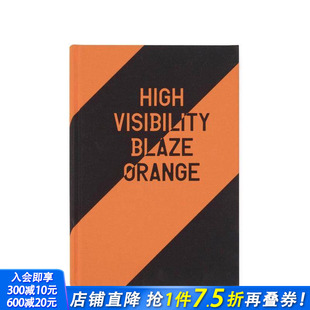 Blaze 进口书 高能见度 正版 摄影师专辑 Orange Visibility High 火焰橙色 预售