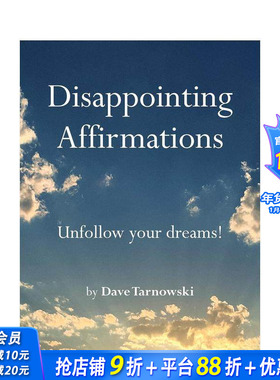 【预售】IG高人气账号：失望的肯定 Disappointing Affirmations: Unfollow your dreams! 原版英文生活综合 正版进口书