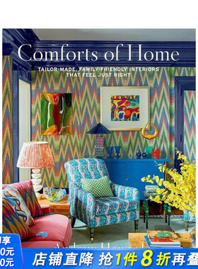 【预售】家的慰藉：量身定制的温馨家居 Comforts of Home 原版英文室内设计装饰 正版进口书