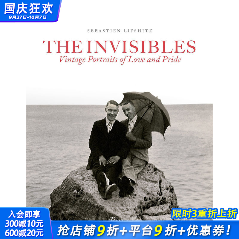 【现货】The Invisibles: Vintage Portraits of Love and Pride，爱与骄傲的古代肖像 Sebastien Lifshitz 摄影-肖像