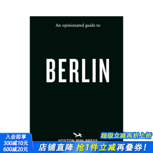 现货 Opinionated Berlin 正版 柏林指南 英文旅行 固执己见 进口书 原版 Guide