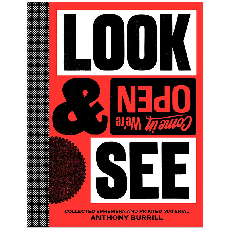 【现货】【T&H】Look & See 看一看 Anthony Burrill 安东尼伯里尔作品集 英文字体设计进口原版图书 书籍/杂志/报纸 艺术类原版书 原图主图