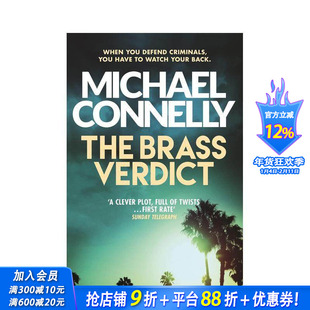 【预售】《黄铜判决》:Netflix 畅销惊悚剧《林肯律师》第一季(米奇·哈勒系列第二册) The Brass Verdict 英文 正版进口书
