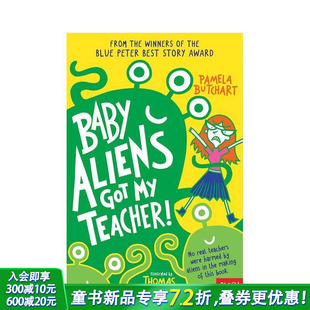 Friends 英文儿童桥梁章节书拓展阅读 伊兹和朋友们 Got爆笑小学故事 Aliens Baby and Izzy 1外星宝宝绑架了老师 预售