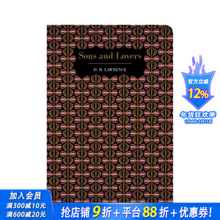 【预售】儿子和爱人 Sons And Lovers 原版英文文学 正版进口图书