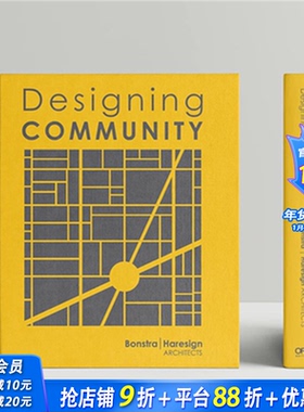 【预售】设计社区 Designing Community 原版英文建筑设计 正版进口书