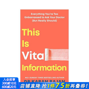 Vital 预售 This Information 正版 信息：那些你不好意思问医生 英文生活综合 这是至关重要 进口书 问题 原版