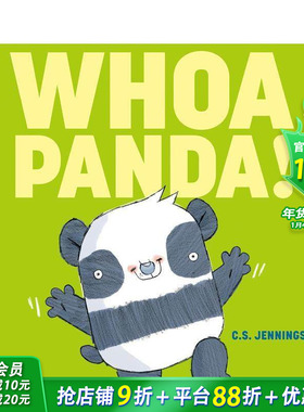 【现货】哇喔熊猫！ Whoa Panda! 英文儿童插画故事绘本 进口童书
