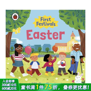 First 复活节 Festivals Easter 进口童书 英文儿童插画故事绘本 预售