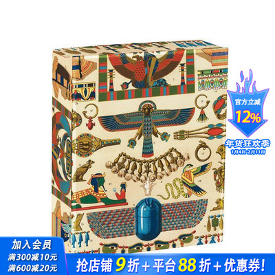 【预售】【卡牌】古埃及：速记卡片册 Ancient Egypt QuickNotes 趣味聚会游戏桌游 进口艺术创意文创周边
