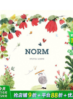 【现货】【T&H】Norm 诺姆 英文儿童艺术绘本 Sylvia Laing【善优童书】