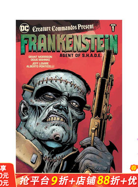 【预售】生物突击队呈现：弗兰肯斯坦 S.H.A.D.E. 特工 第一册 Creature Commandos Present 原版英文漫画书 正版进口图书