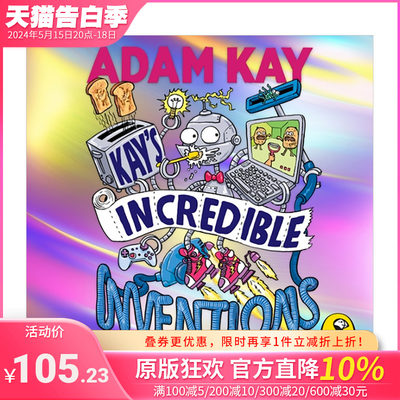 【预售】凯的神奇发现 Kay’s Incredible Inventions 英文原版儿童科普插图绘本 正版进口书