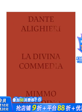 【预售】《神曲》 米莫·帕拉迪诺插画 Divine Comedy Illustrated by Mimmo Paladino 原版英文艺术画册画集 正版进口书