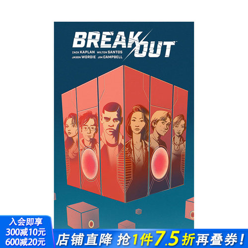 【预售】英文原版 越狱 Break Out Tpb 英文漫画 正版进口书籍 善优图书