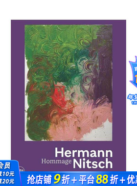 【预售】赫尔曼·尼特西：致敬 Hermann Nitsch: Hommage 原版英文艺术画册画集 正版进口书
