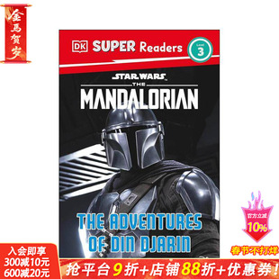【预售】DK 超级读物阶段3：星球大战之曼达洛人 丁·贾林历险记 DK Super Readers Level 3 英文儿童初级分级阅读进口书