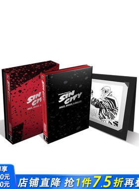 【预售】弗兰克·米勒的罪恶之城卷6豪华版 Frank Miller‘s Sin City Volume 6  (Deluxe Edition) 原版英文漫画书 正版进口书