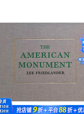 【预售】Lee Friedlander：美国纪念碑 Lee Friedlander: The American Monument 原版英文摄影作品集 正版进口书