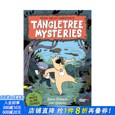 【预售】英文原版 小狗佩吉大冒险：佩吉和斯图的调查 Tangletree Mysteries: Peggy and Stu Investigate 英文漫画 正版进口书籍