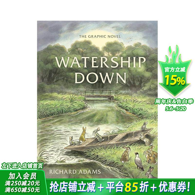 【现货】沃特希普沉没：图画小说 Watership Down: The Graphic Novel 原版英文儿童漫画故事英语阅读拓展 进口图书