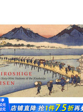 【预售】木曾街道六十九次 The Sixty-Nine Stations of the Kisokaido 原版英文艺术画册画集 正版进口书