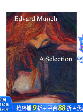 【现货】爱德华?蒙克：精选集 Edvard Munch: A Selection 原版英文艺术画册画集 正版进口书