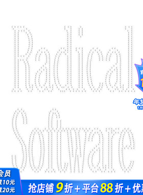 【预售】激进软件：女性、艺术与计算 Radical Software: Women， Art & Computing 原版英文艺术画册画集 正版进口书