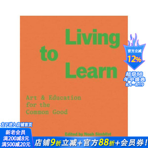 【预售】为学而生 Living to Learn 原版英文艺术画册画集 正版进口书
