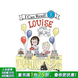 露易丝喜欢糕饼销售 儿童分阶阅读 Louise Light 图书籍进口正版 英文原版 Sales Bake Loves 现货