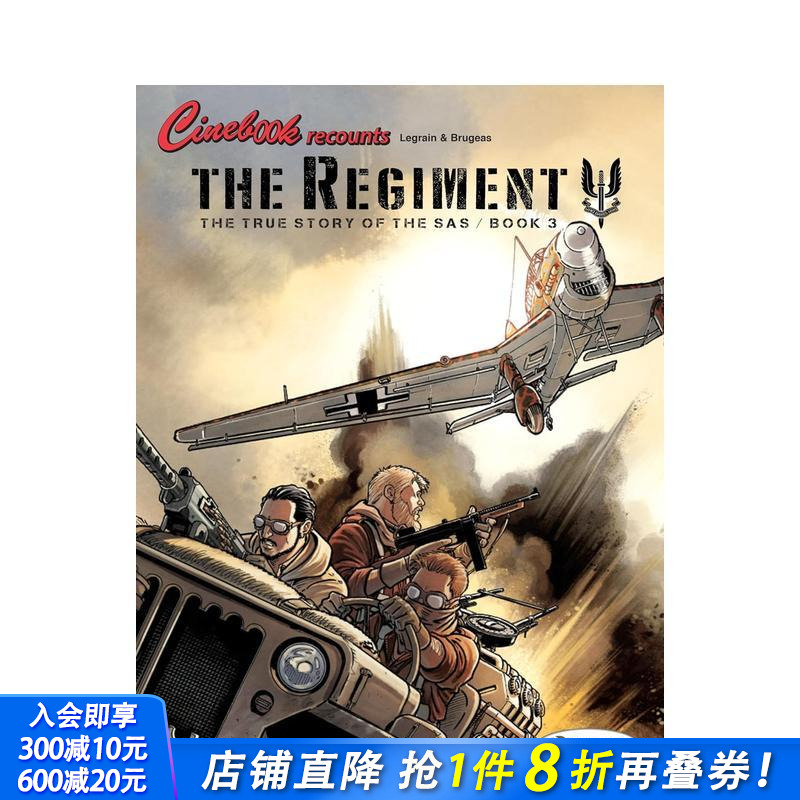 【现货】英文漫画 特种部队卷3 The True Story of the SAS 3 图像小说 正版进口书籍 Eaglemoss 善优图书