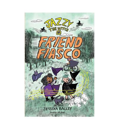 【预售】女巫贾姿的友谊危机 Jazzy The Witch In Friend Fiasco 英文儿童漫画故事书 拓展阅读