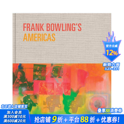 【预售】弗兰克·鲍林的美洲 Frank Bowling’s Americas 原版英文艺术画册画集 正版进口书