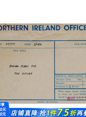 【预售】多诺·万卫理：面向未来的住房计划 Donovan Wylie: Housing Plans for the Future 原版英文摄影作品集 正版进口书