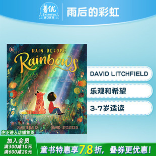 Rain David Rainbows 进口图书 彩虹 7岁 儿童绘本 英文原版 Before 雨后 平装 Litchfield 亲子故事 现货 英版