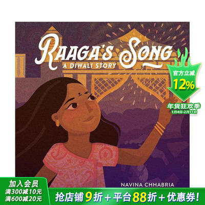 【现货】拉加之歌 Raaga's Song 英文儿童插画故事科普绘本 进口童书