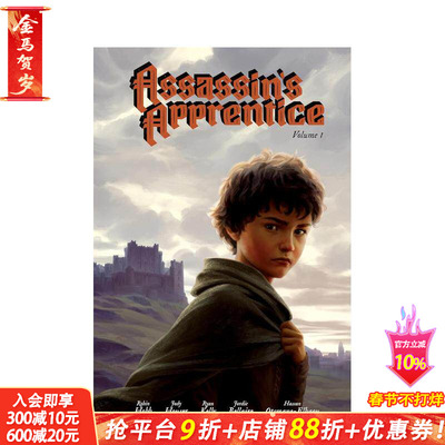 【预售】刺客的学徒 卷1（图画小说） Assassin's Apprentice Volume 1 (Graphic Novel) 原版英文漫画书 正版进口书籍 善优图书