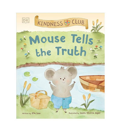 【现货】【善意俱乐部】老鼠学会了坦诚 【Kindness Club】Mouse Tells the Truth 英文儿童插画故事绘本 进口童书