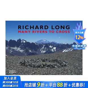 【现货】当代大地艺术家理查德·朗：跨越众多河流 Richard Long:Many Rivers to Cross