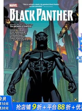 【预售】黑豹 合集 Black Panther by Ta-Nehisi Coates Omnibus 黑豹 漫威 英文漫画 原版进口英语书籍【善优图书】