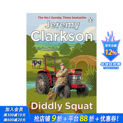 【预售】克拉克森的农场*一部：在农场的一年 Diddly Squat: A Year on the Farm 原版英文文学散文 正版进口图书