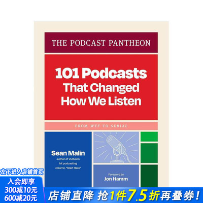 【预售】播客万神殿 Podcast Pantheon 原版英文生活综合 正版进口书