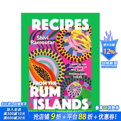 【预售】朗姆酒群岛食谱：加勒比美食与故事 Recipes from the Rum Islands 原版英文餐饮生活美食 正版进口书