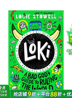 【预售】【洛基涂鸦日记】坏神的统治世界指南A Bad God's Guide to Ruling the World北欧神话雷神 英文儿童章节桥梁搞笑故事书