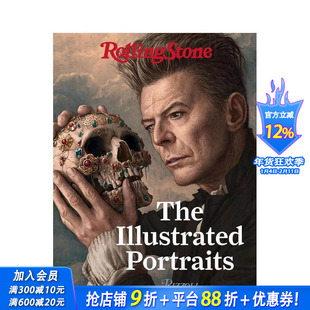 【现货】滚石杂志:音乐人物肖像插图画册集 Rolling Stone:The Illustrated Portraits 英文原版