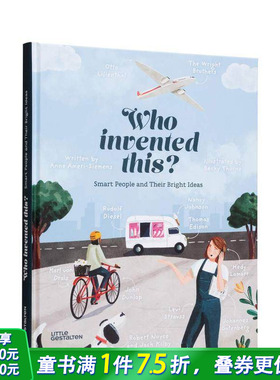 【现货】聪明的人和他们伟大的想法 Who Invented This?  英文原版儿童科普绘本 进口童书