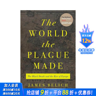【预售】瘟疫造就的世界：黑死病与欧洲的崛起 The World the Plague Made 原版英文人文历史 正版进口图书
