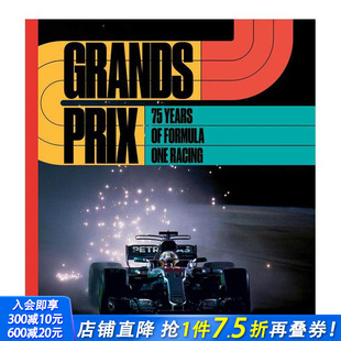 Prix 预售 Grands 英文摄影作品集 进口书 原版 F1赛车：75年历史 One Formula Years 正版 Racing
