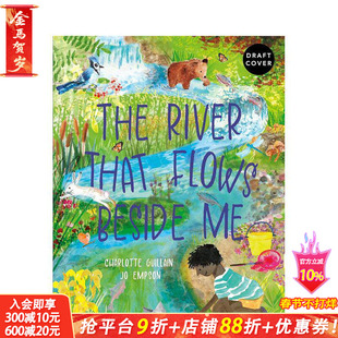 【预售】【手风琴书】流淌在身边的河 【Look Closer】The River That Flows Beside Me 原版英文儿童插画绘本 进口图书